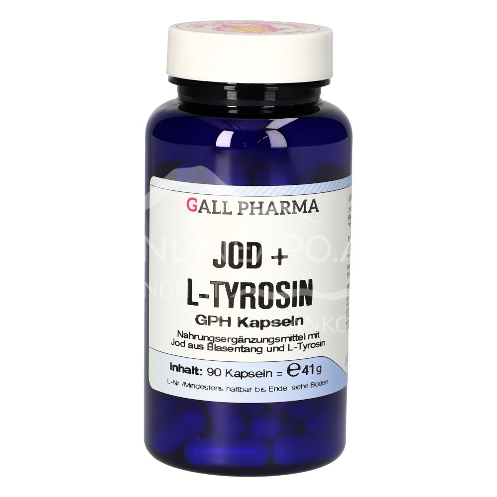 Gall Pharma Iodine + L-Tyrosine Capsules