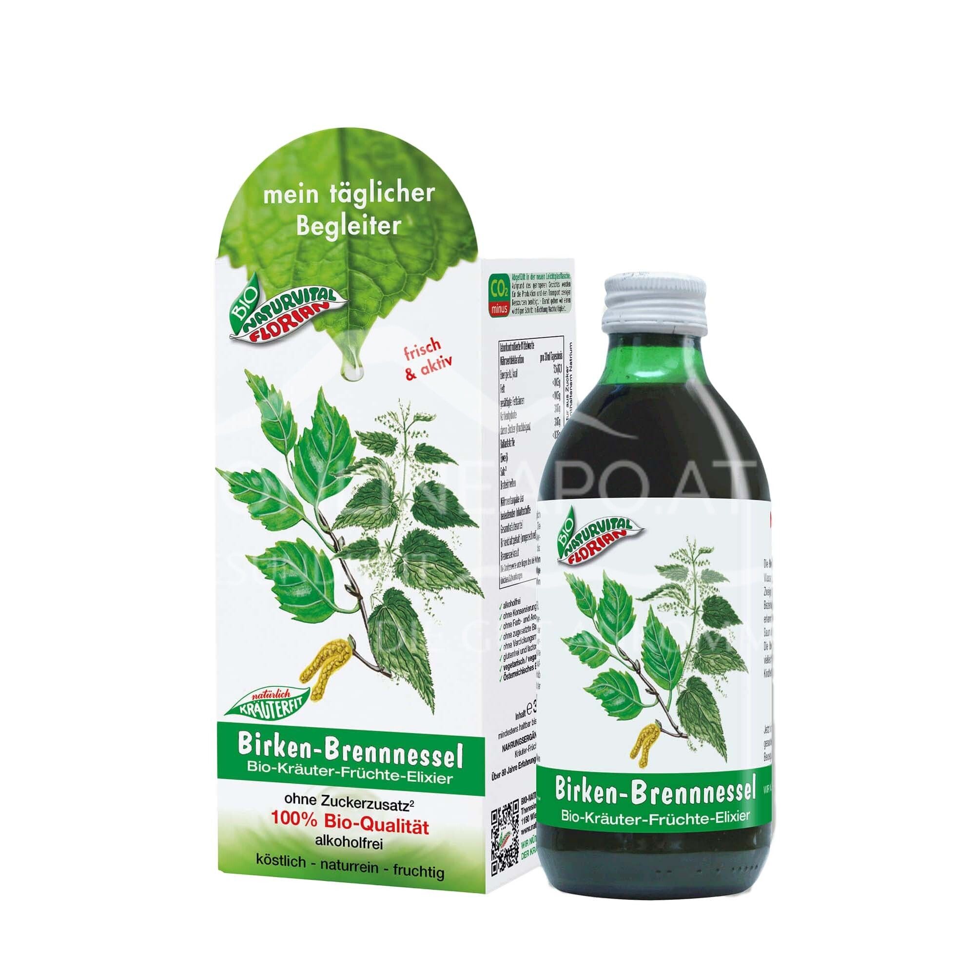 Bio Naturvital Florian Birken Brennnessel Bio-Kräuter-Früchte-Elixier