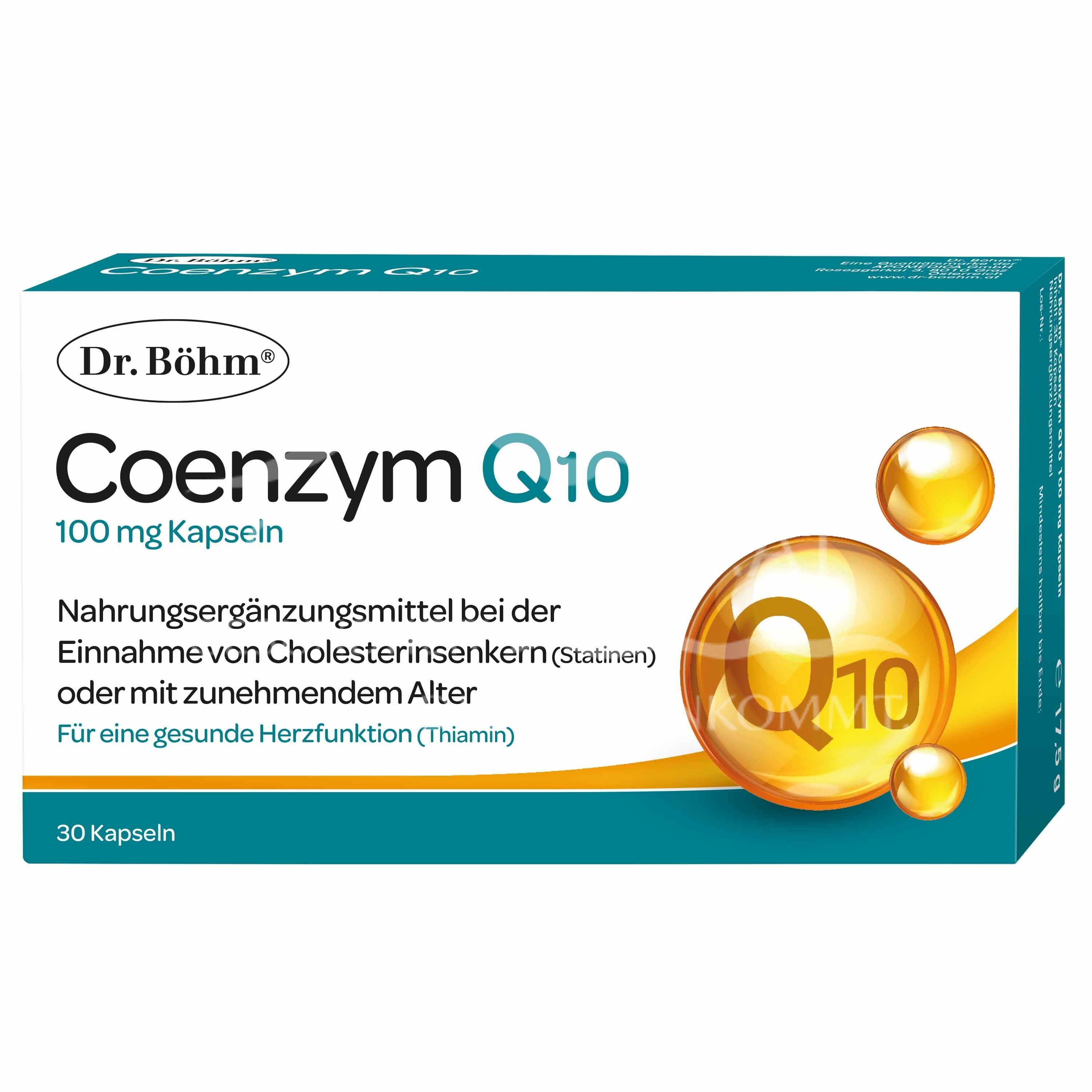 Dr. Böhm® Coenzym Q10 100 mg Kapseln