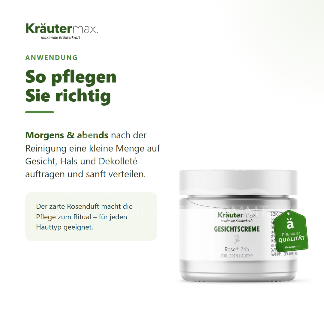 Kräutermax Rosen Gesichtscreme
