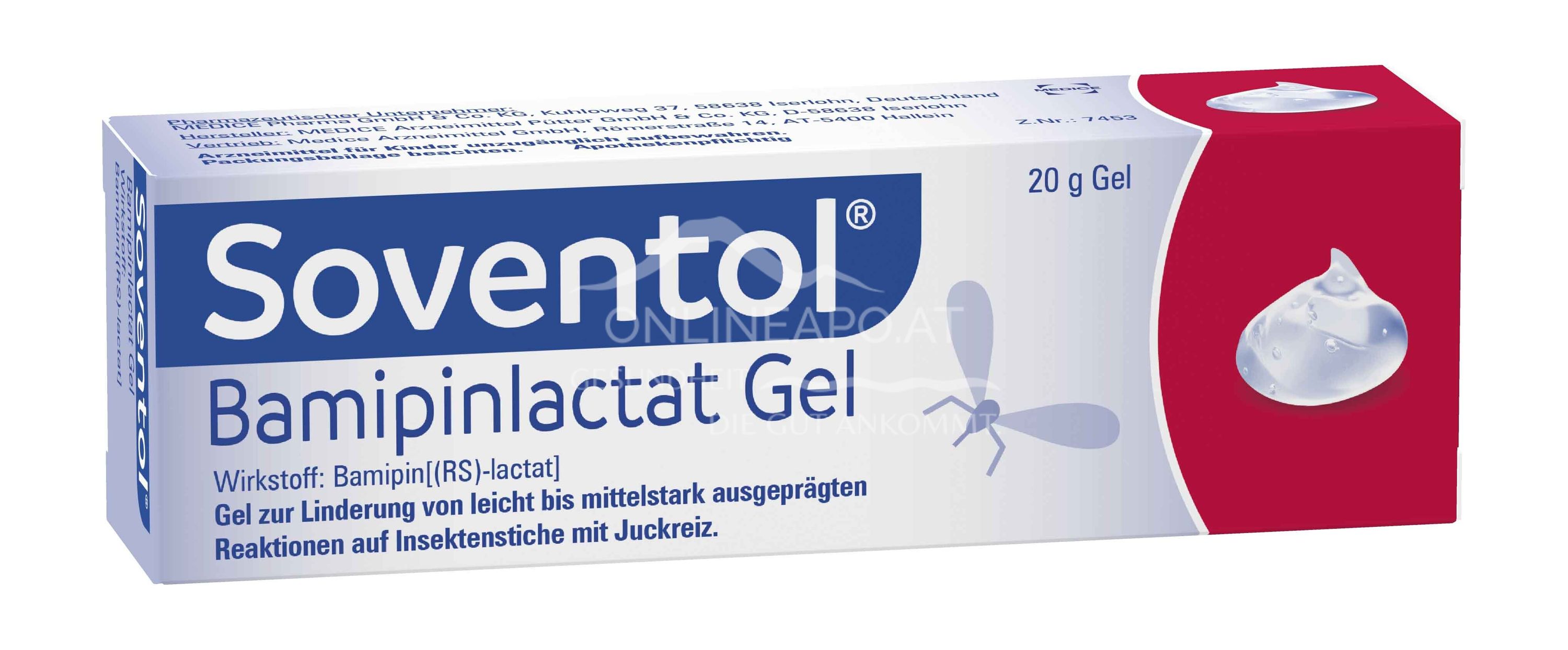 Soventol® Bamipinlactat Gel