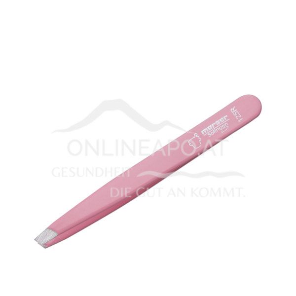 Mörser Solingen Pinzette rosa schräg, TopInox®