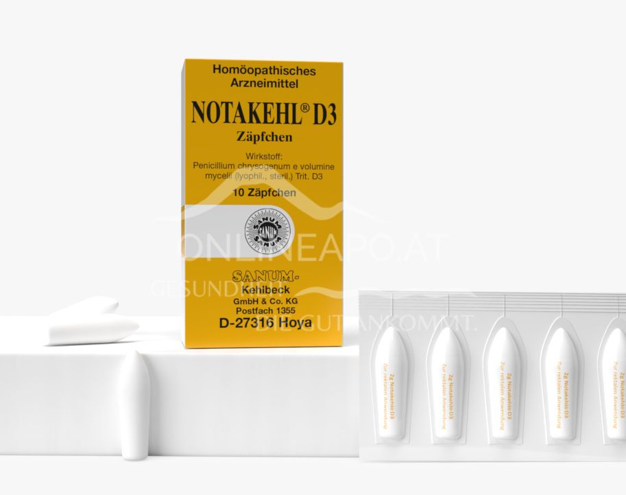 NOTAKEHL® D3 Zäpfchen
