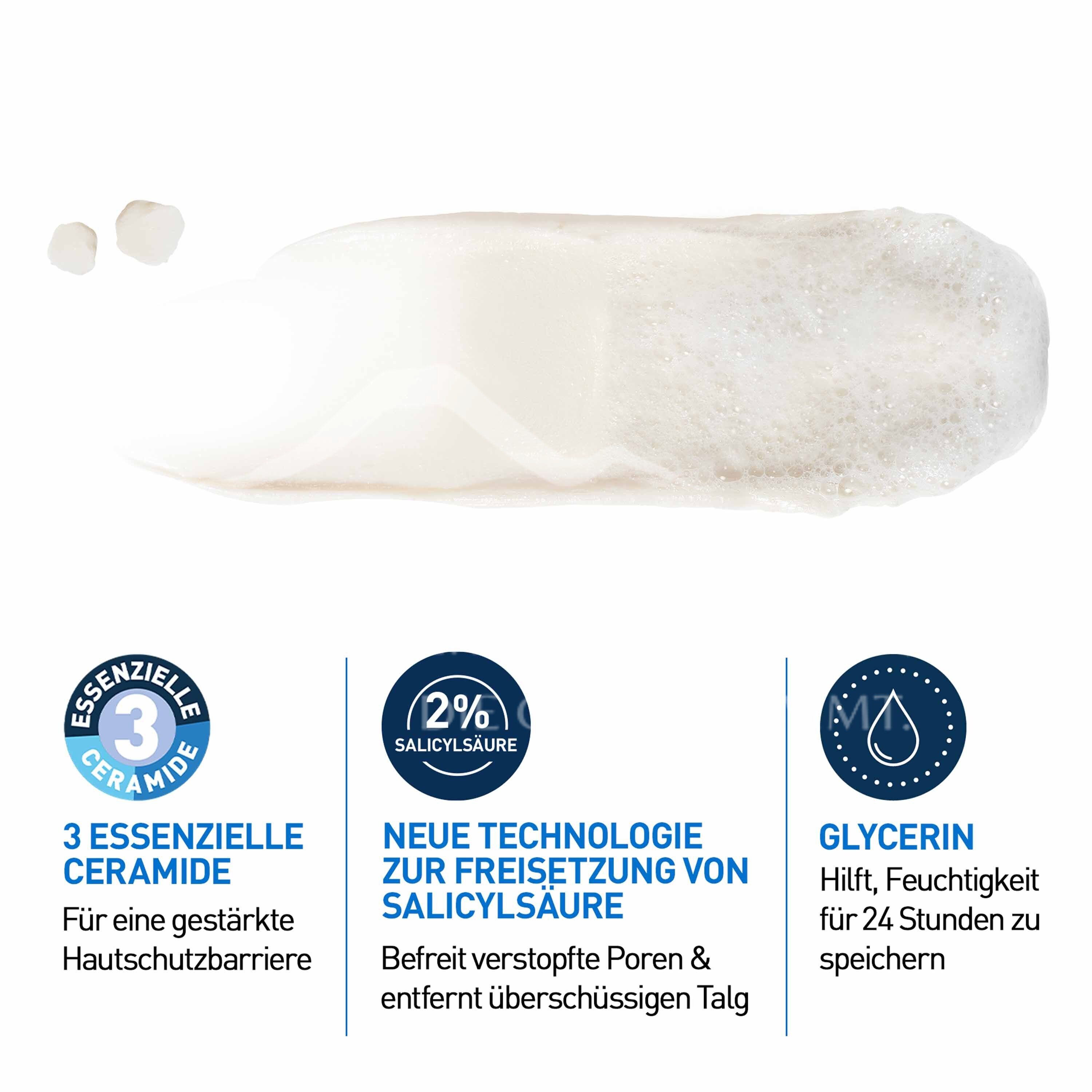 CeraVe Tonerde-zu-Schaum-Reinigung