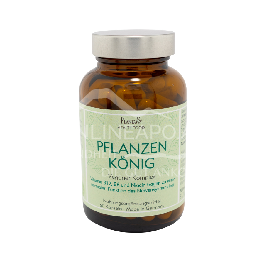 PlantaVis PflanzenKönig veganer Komplex Kapseln