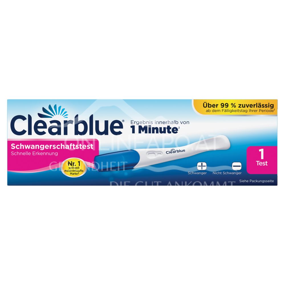 Clearblue Ultra Früh Schwangerschaftstest