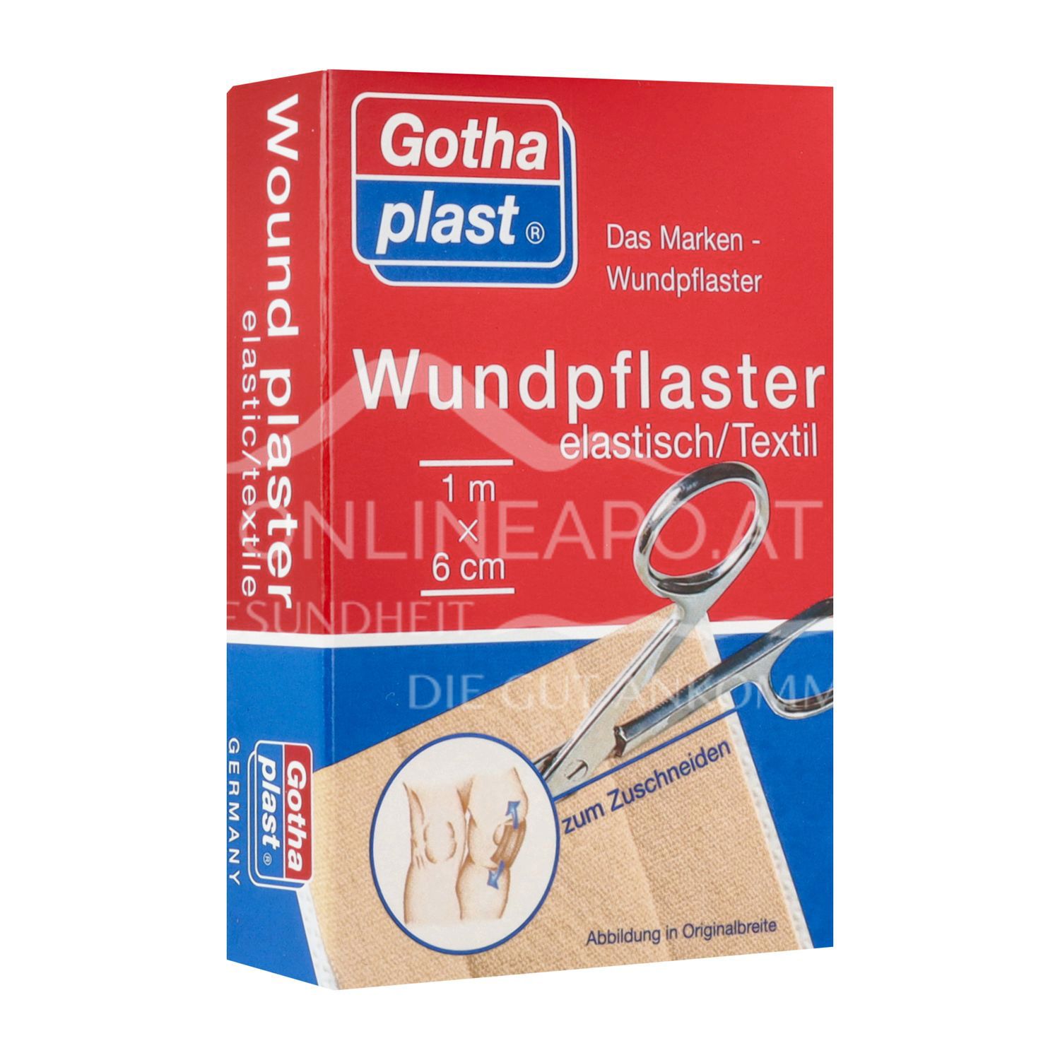 Gothaplast® Wundpflaster elastisch/Textil 1 m x 6 cm
