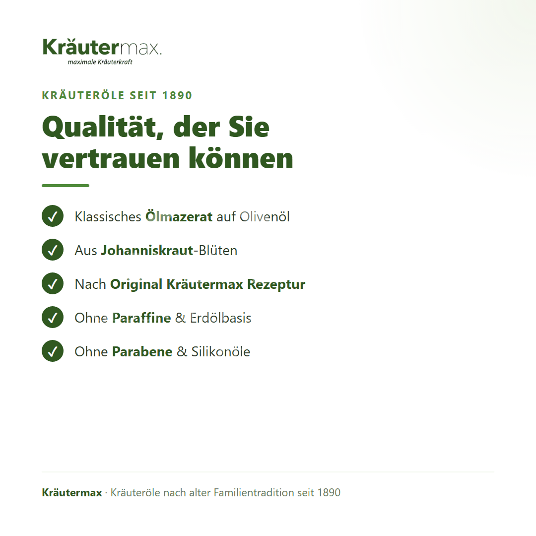 Kräutermax Johanniskrautöl