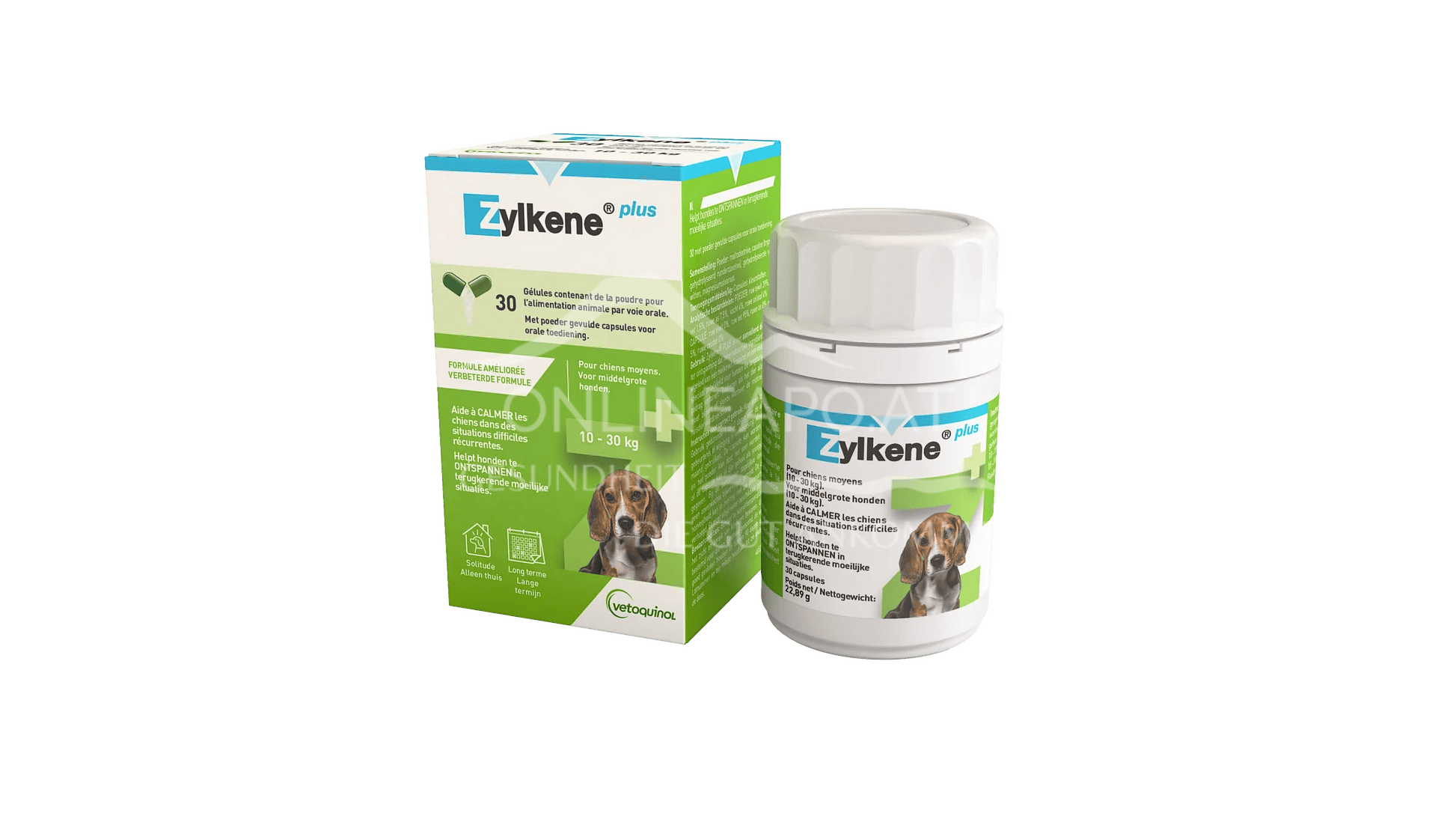 ZYLKENE plus für mittelgroße Hunde (10 kg - 30 kg) Kapseln