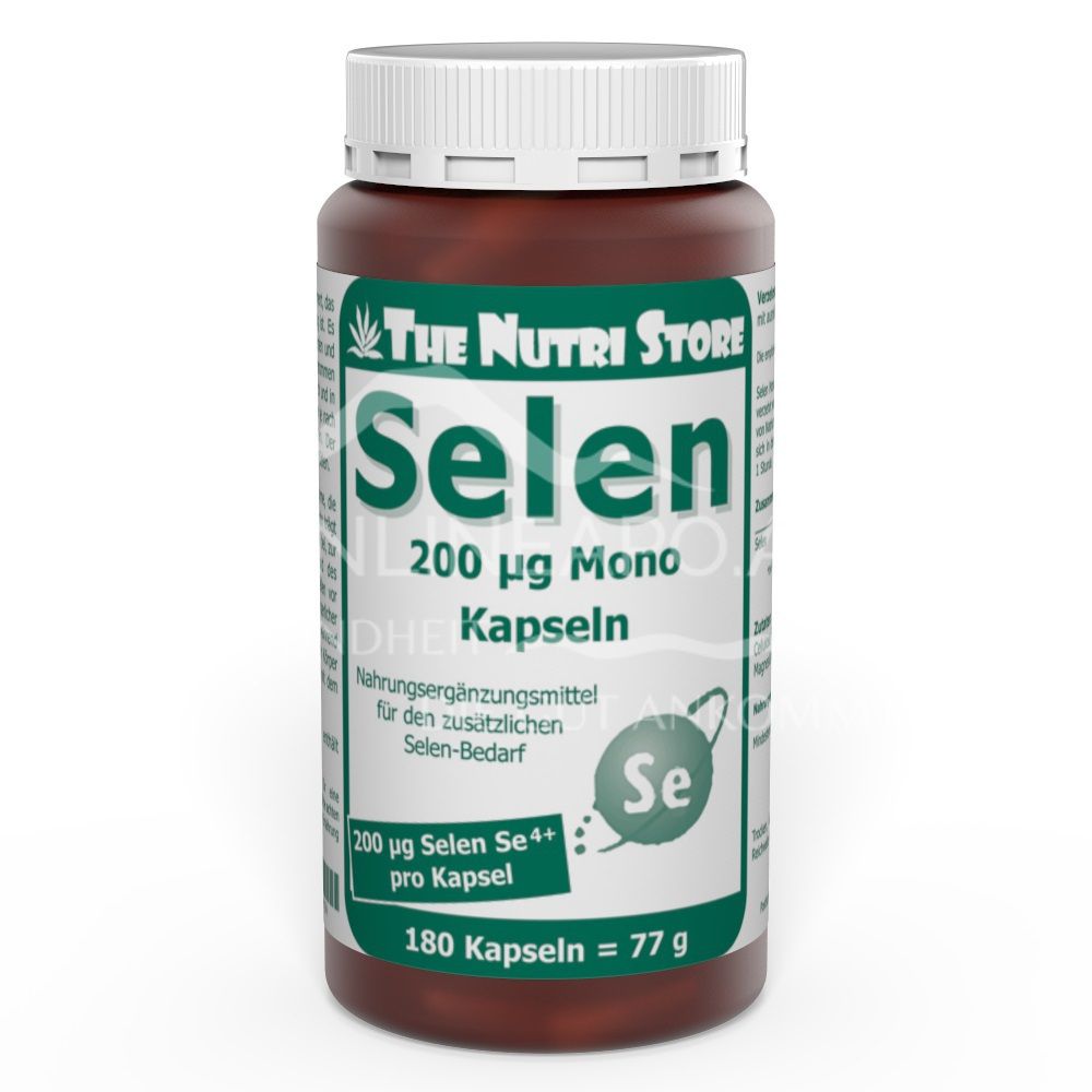 The Nutri Store Selen 200 µg Mono Kapseln