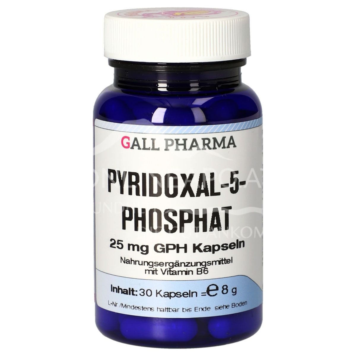 Gall Pharma Pyridoxal-5-phosphate 25 mg capsules