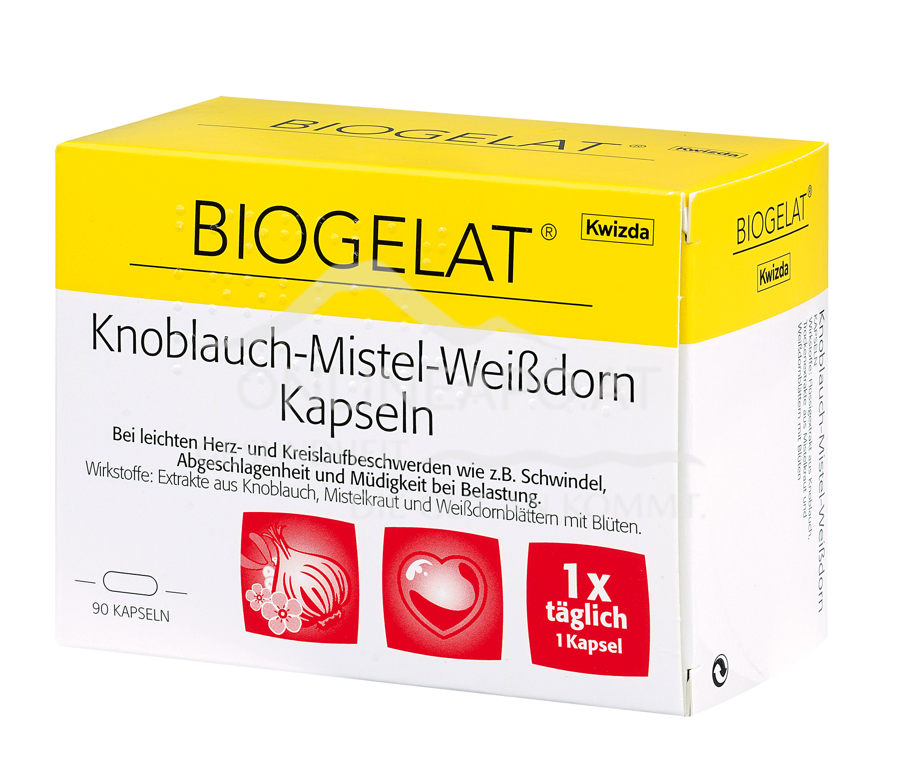 Biogelat Knoblauch-Mistel-Weißdorn Kapseln*