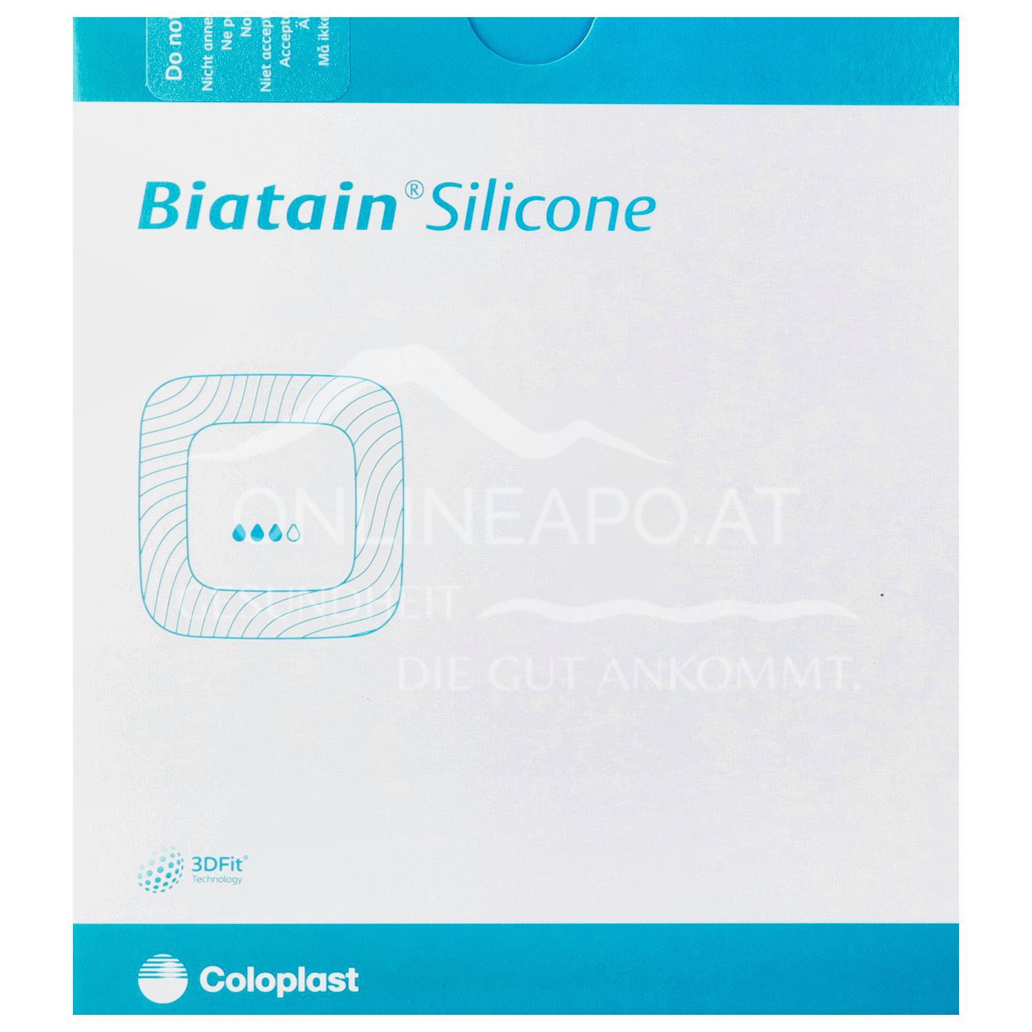 Biatain® Silicone foam dressing sterile, 10 x 20 cm