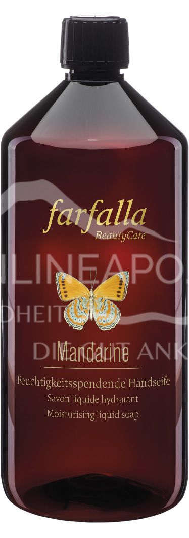 Farfalla Mandarin Carpe Diem, Moisturising Hand Soap
