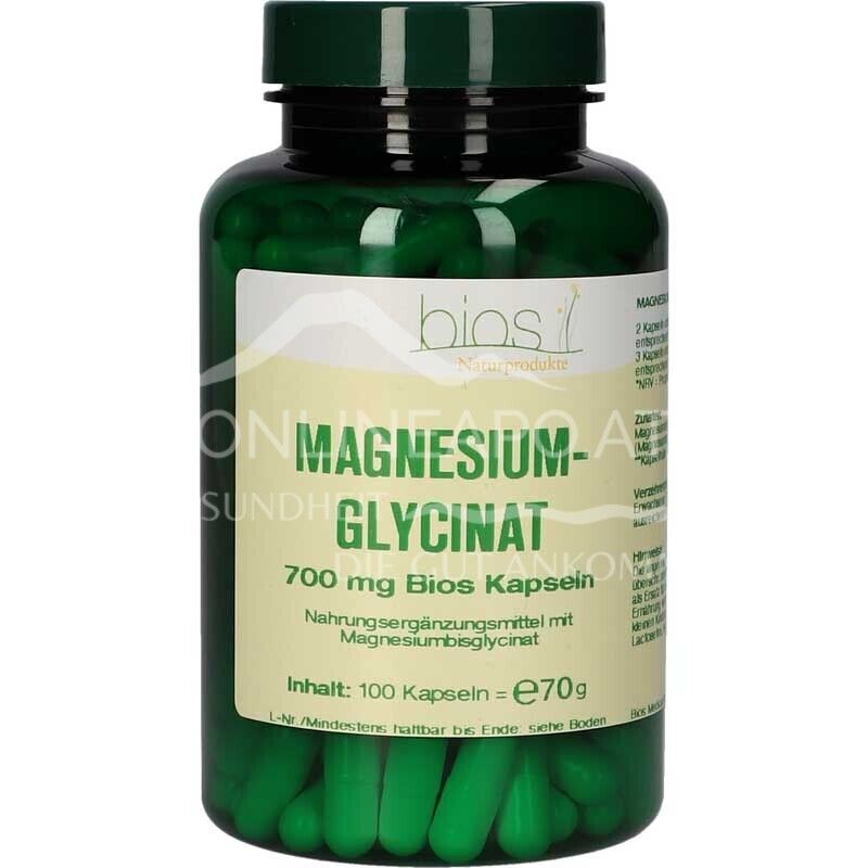 Bios Magnesiumglycinat 700 mg Kapseln