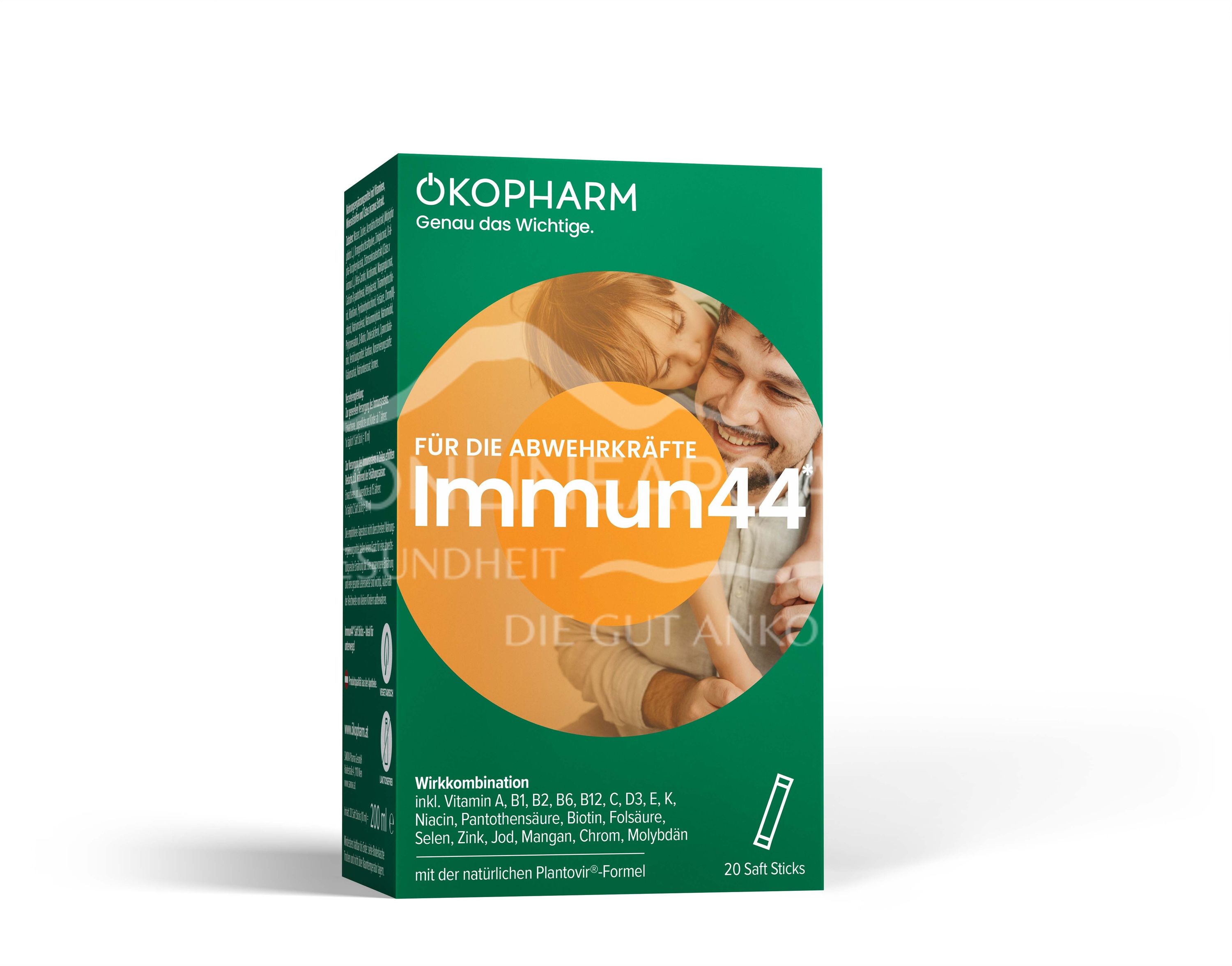 Ökopharm® Für die Abwehrkräfte Immun44* Saft Sticks