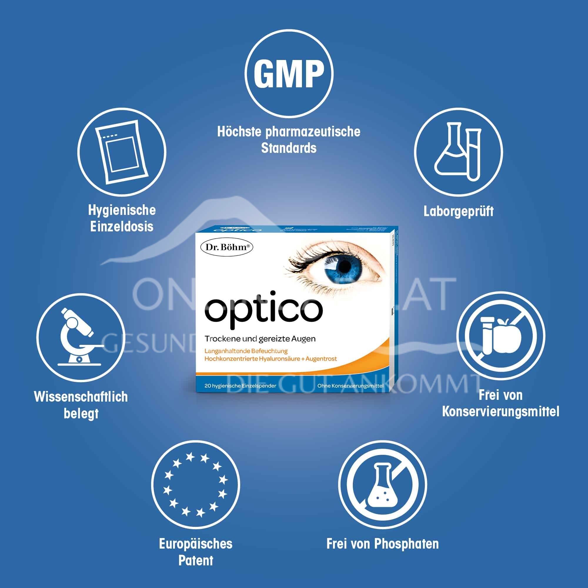 Dr Böhm® optico eye drops - disposable doses
