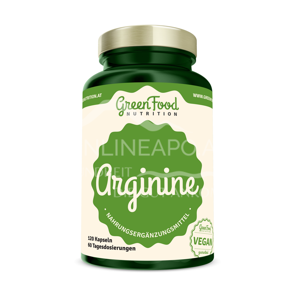 GreenFood Nutrition Arginin Kapseln