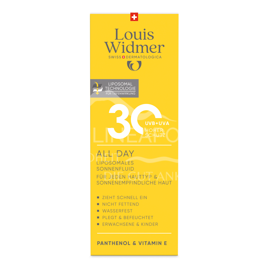 Louis Widmer suncare All Day 30 Liposomales Sonnenfluid - leicht parfümiert