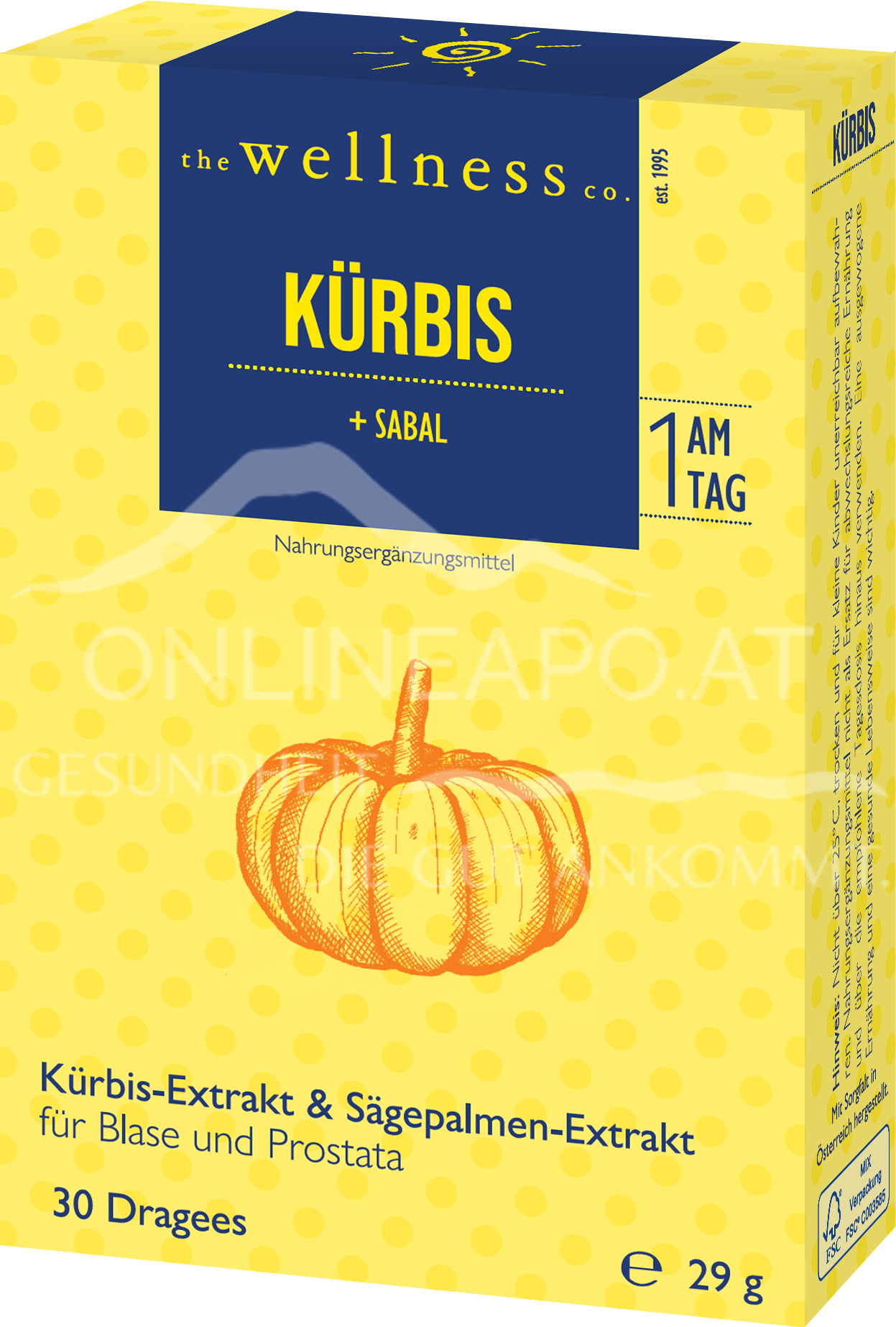 Wellness KÜRBIS + SABAL Dragees
