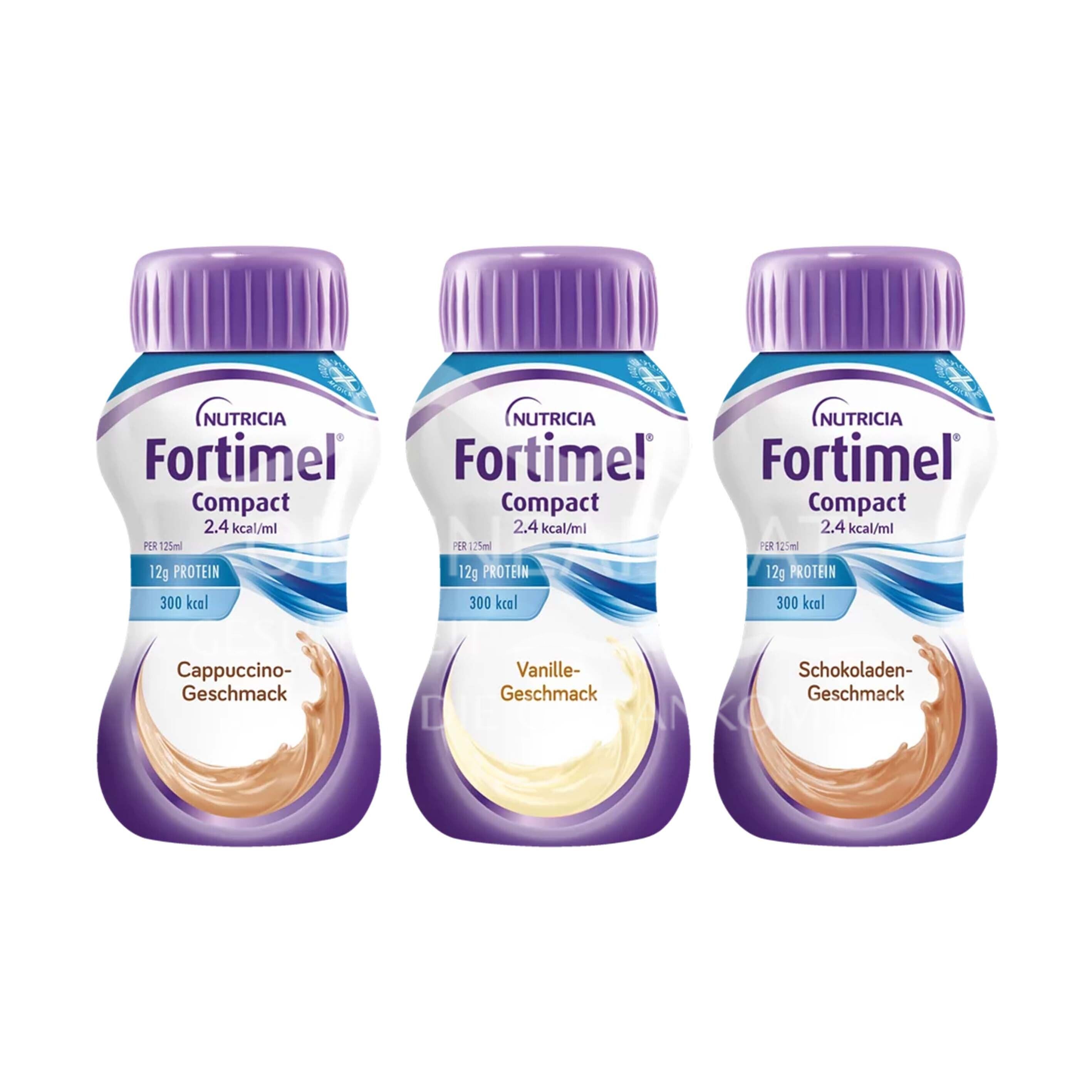 Nutricia Fortimel Compact 2.4 kcal Süß sortiert Trinknahrung 125 ml