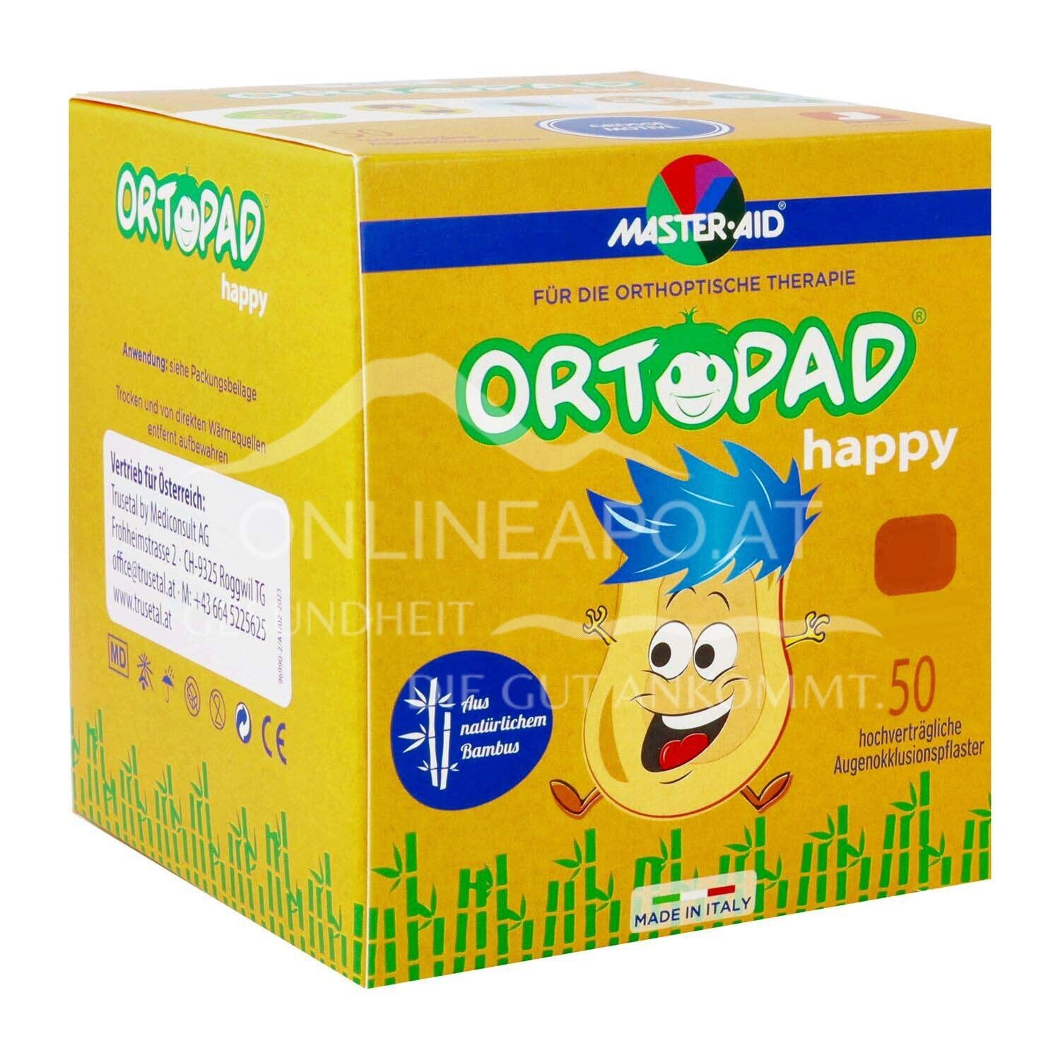 ORTOPAD® Happy Augenokklusionspflaster Regular, 85 x 59 mm