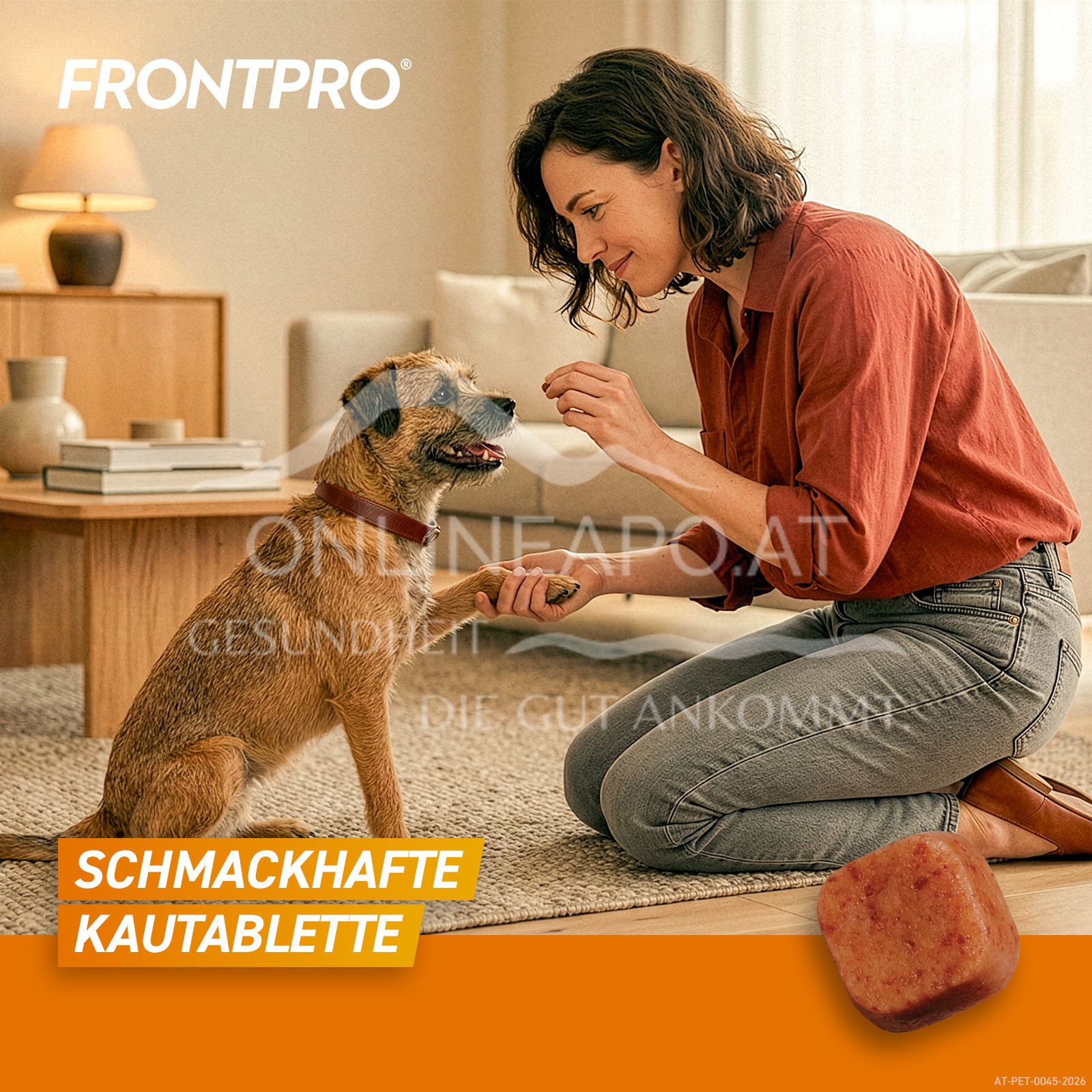 FRONTPRO® 28 mg chewable tablets for dogs > 4 - 10 kg