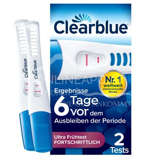 Clearblue Pregnancy Test 6 days before - 2 hormones