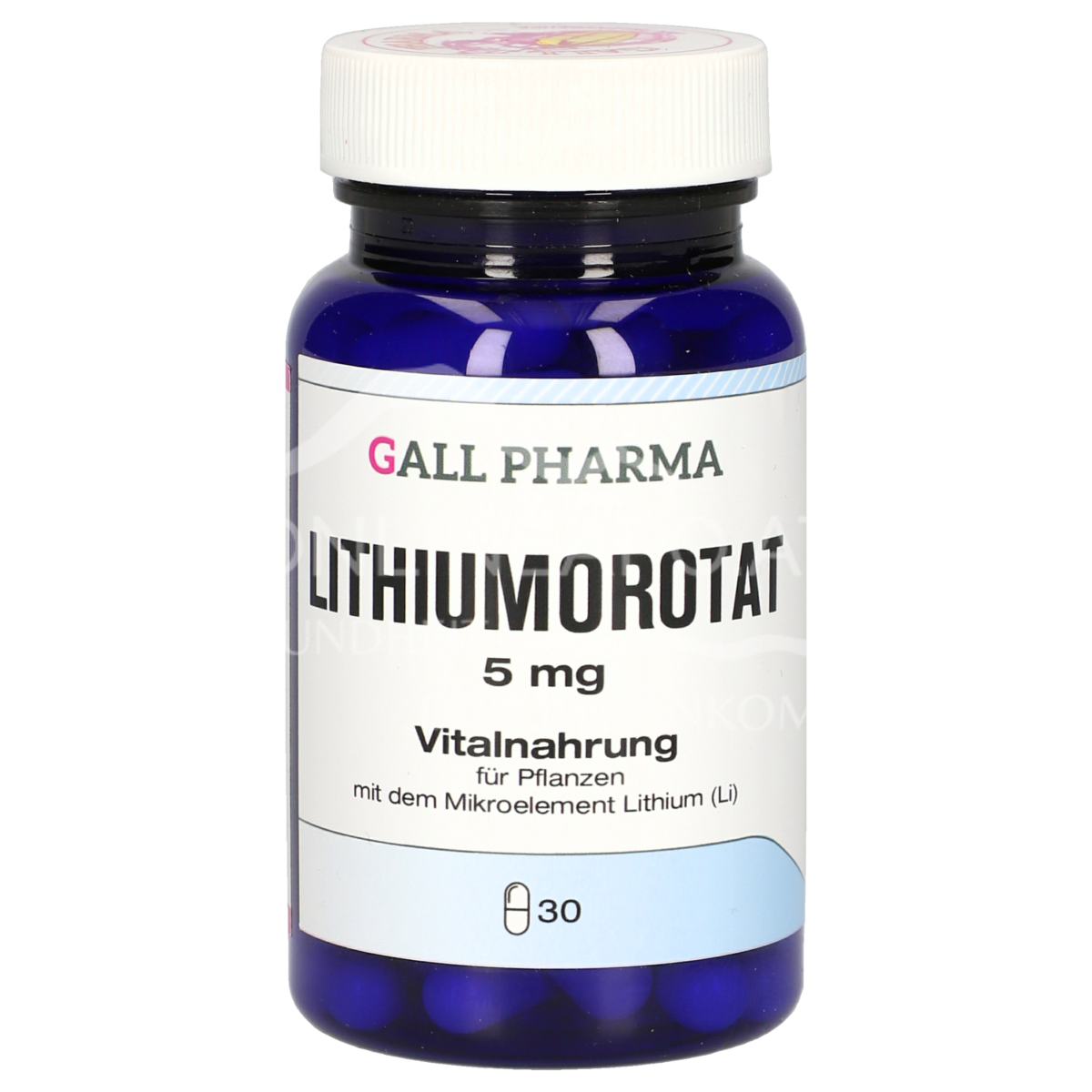 Gall Pharma Lithiumorotat 5 mg Kapseln