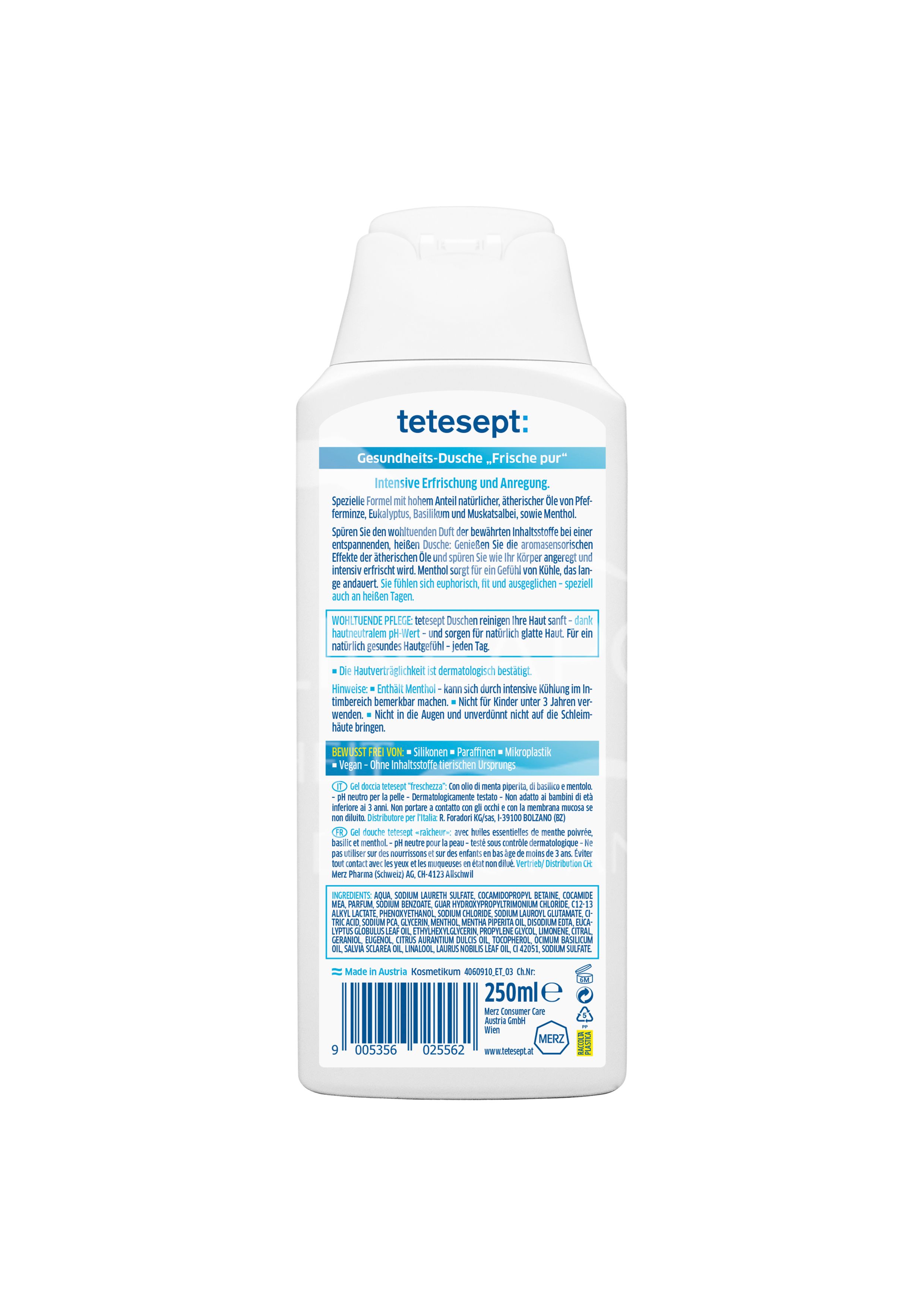 tetesept Health Shower Pure Freshness 250ml