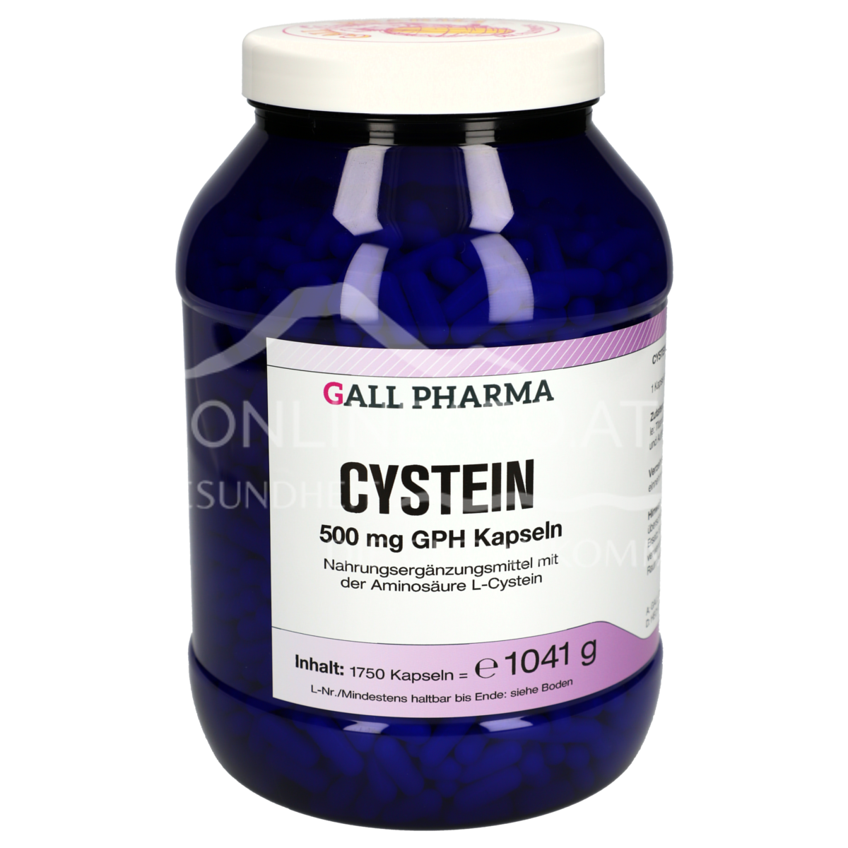 Gall Pharma Cysteine 500 mg capsules