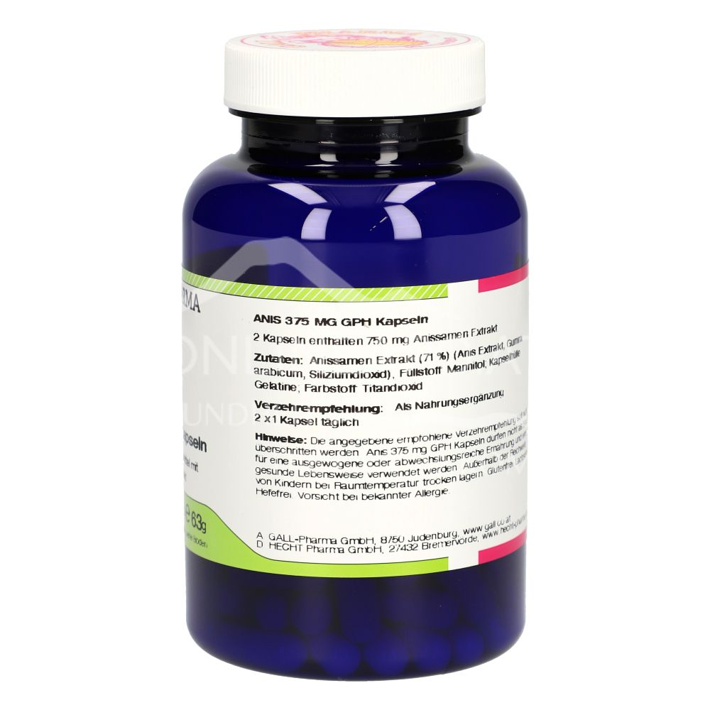 Gall Pharma Anis 375 mg Kapseln