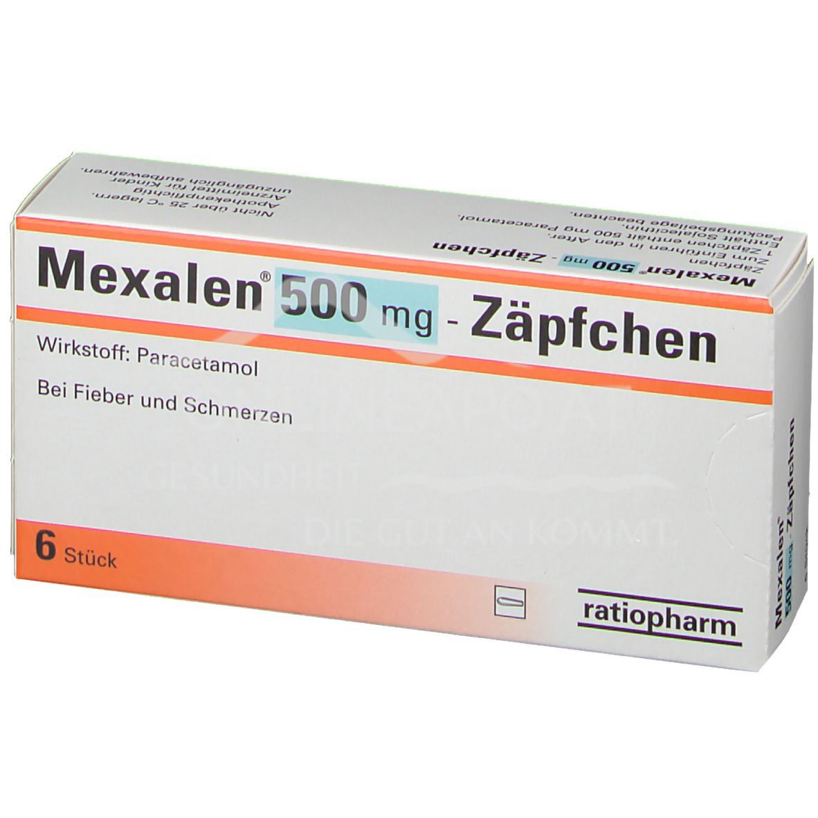 Mexalen® 500 mg Zäpfchen