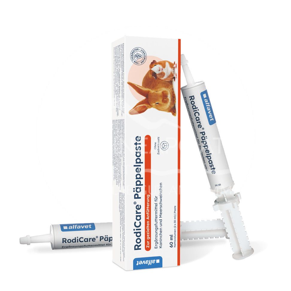 alfavet RodiCare® feeding paste for rabbits and guinea pigs 2 x 30 ml