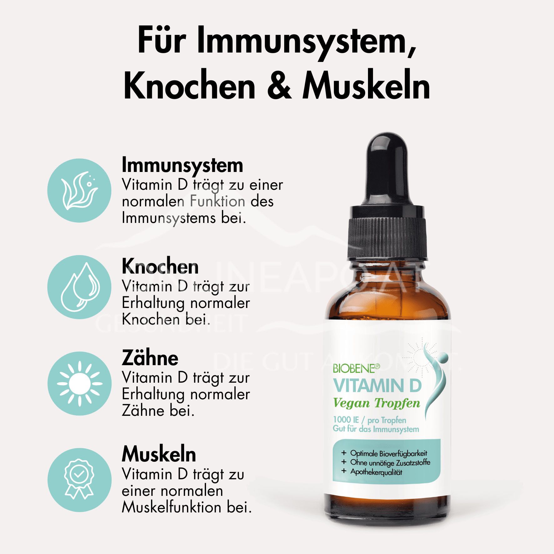 BIOBENE® Vitamin D vegan Tropfen