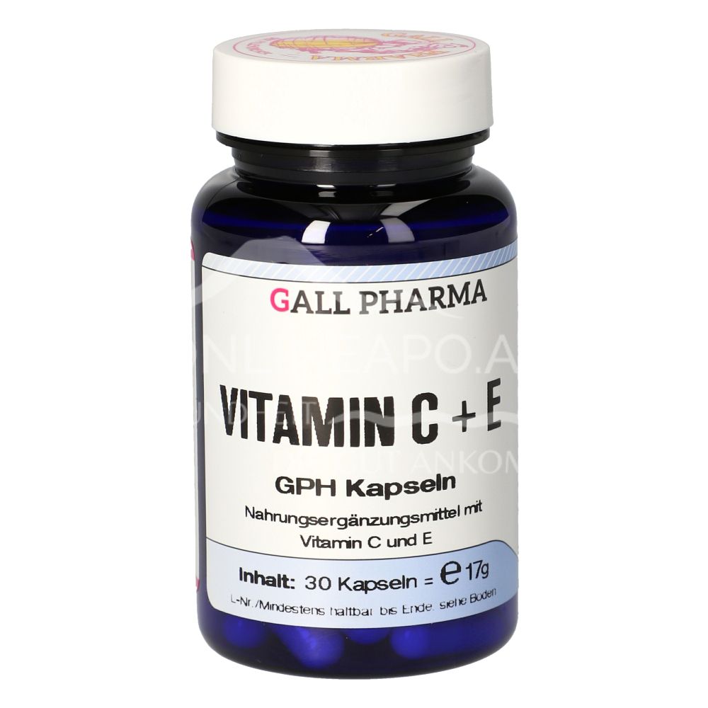 Gall Pharma Vitamin C + E Capsules