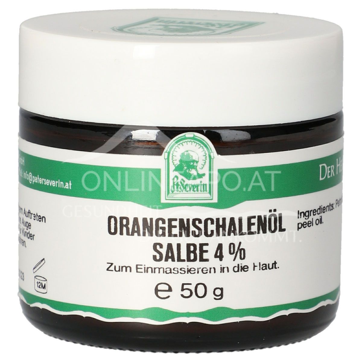 Father Severin Orange Peel Oil Ointment 4%
