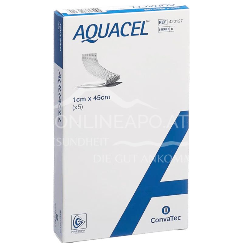 AQUACEL® Tamponade with reinforcing fibres sterile, 2 x 45 cm copy
