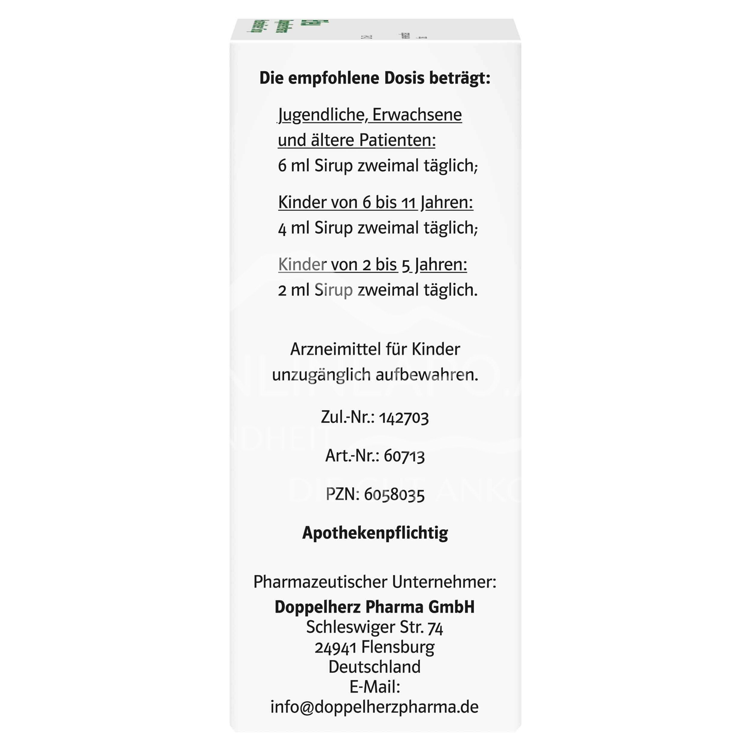 Ivy DoppelherzPharma cough suppressant syrup