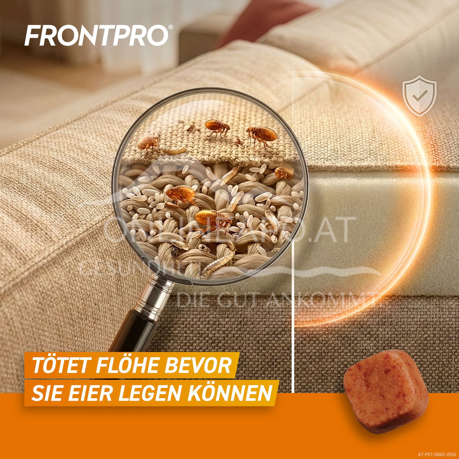 FRONTPRO® 28 mg chewable tablets for dogs > 4 - 10 kg