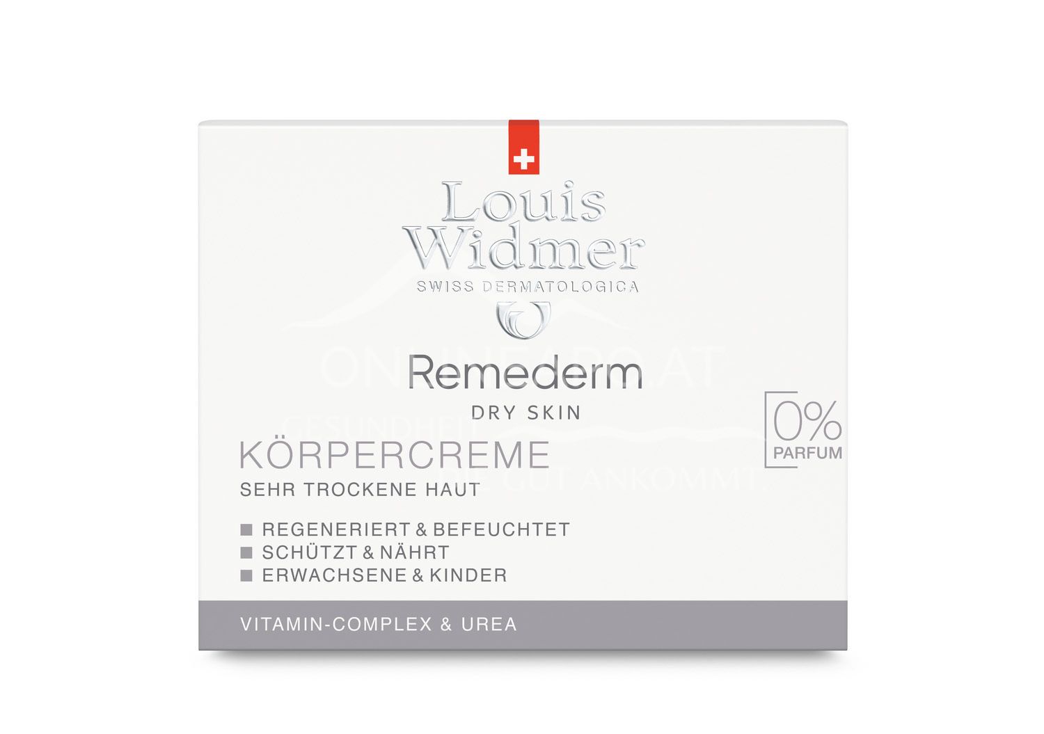 Louis Widmer Remederm Dry Skin Körpercreme - ohne Parfum