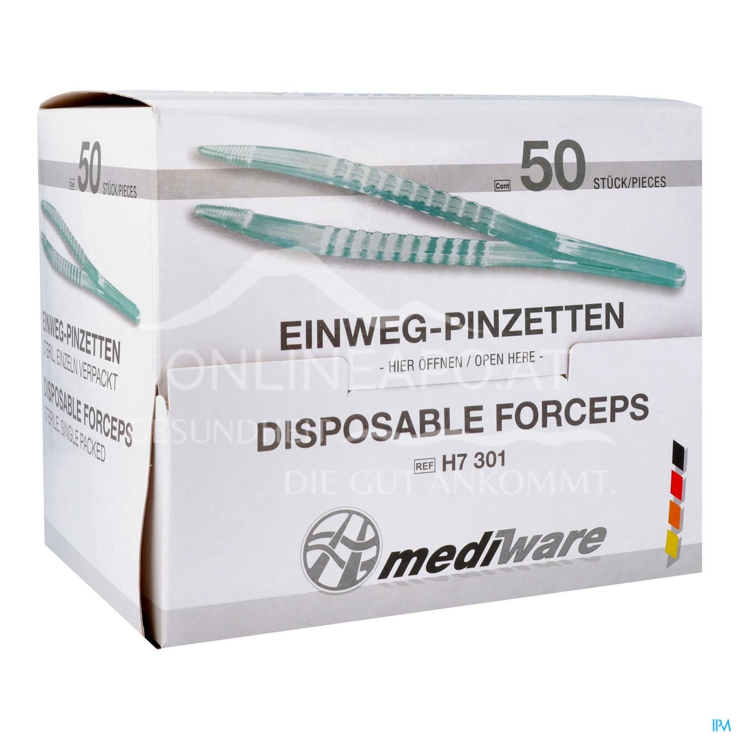 mediware Einweg-Pinzetten, steril