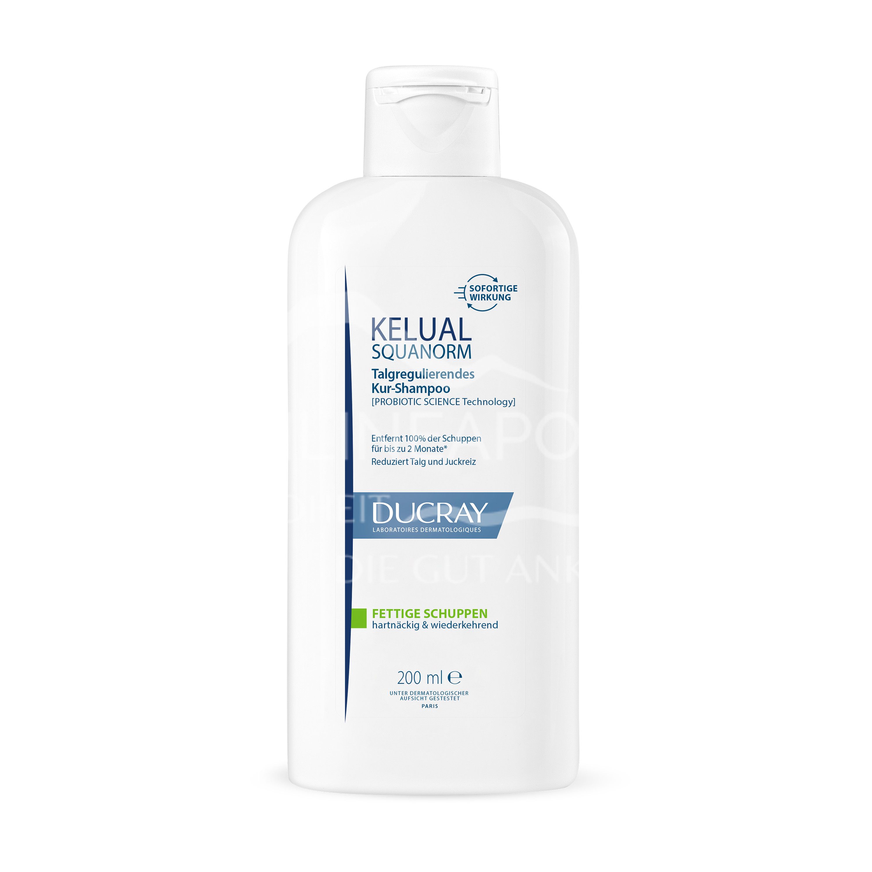 Ducray Kelual Squanorm Talgregulierendes Kur-Shampoo - Fettige Schuppen