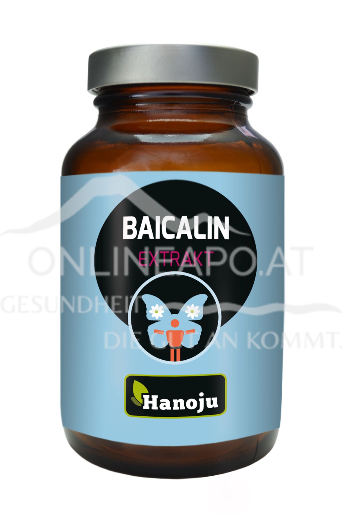 Hanoju Baicalin 88% Extrakt 300 mg