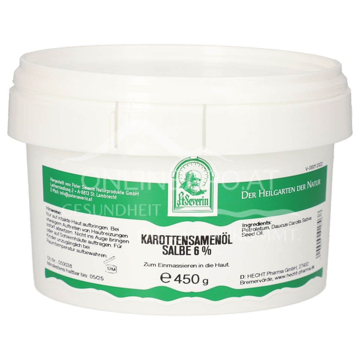 Father Severin carrot seed oil 6% ointment