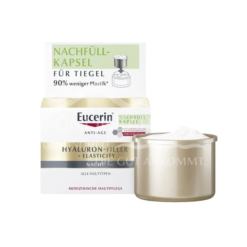 Eucerin® HYALURON-FILLER + ELASTICITY Nachtpflege - Nachfüllkapsel