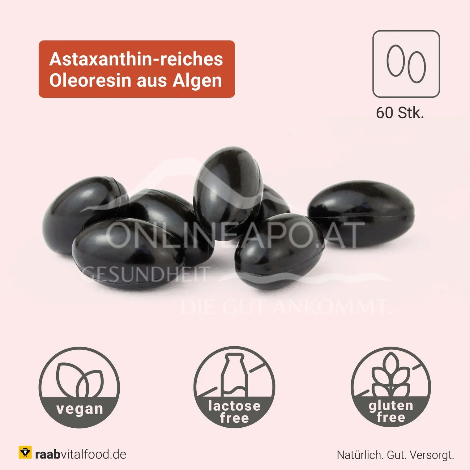 Raab® Vitalfood Astaxanthin Kapseln