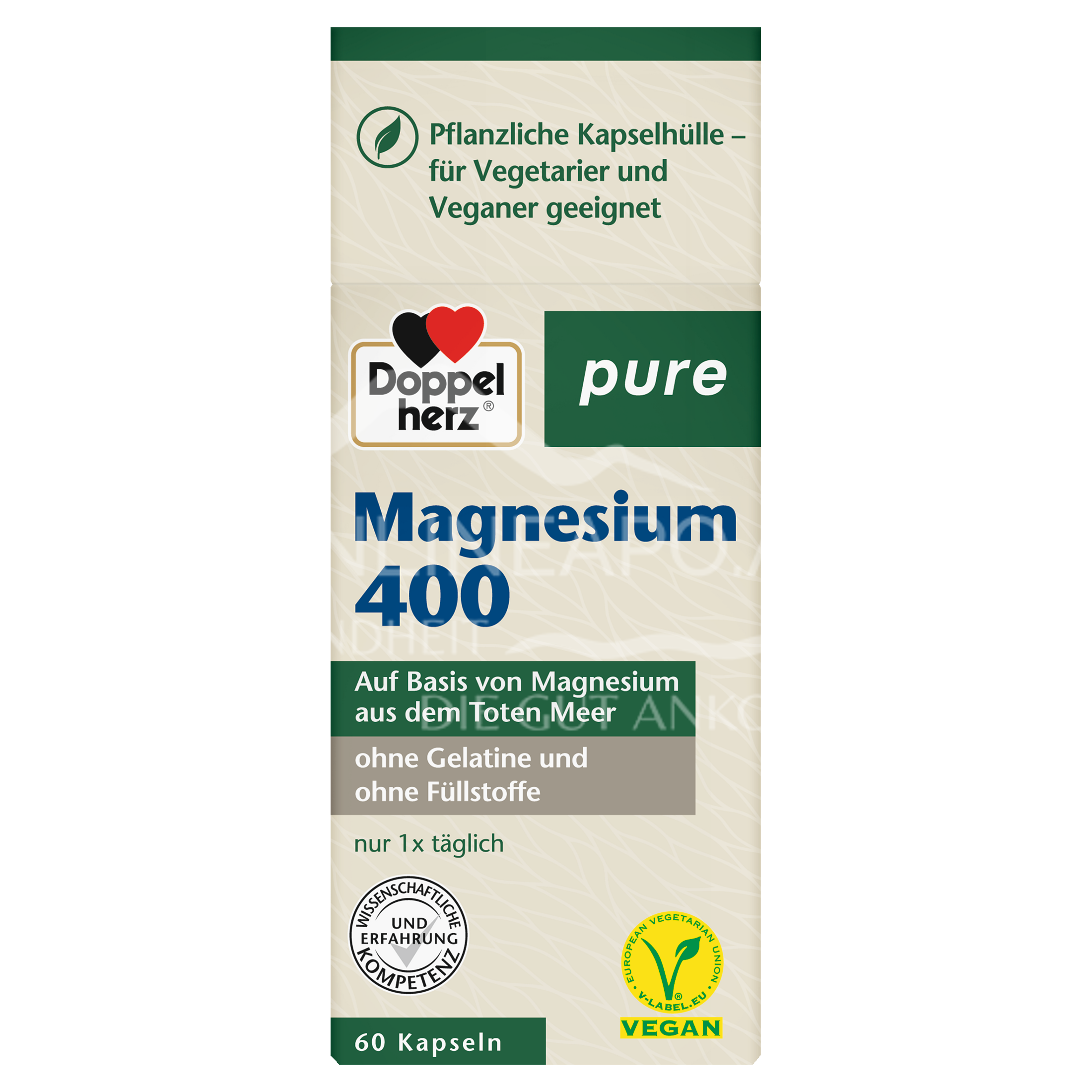 Doppelherz pure Magnesium 400 Kapseln