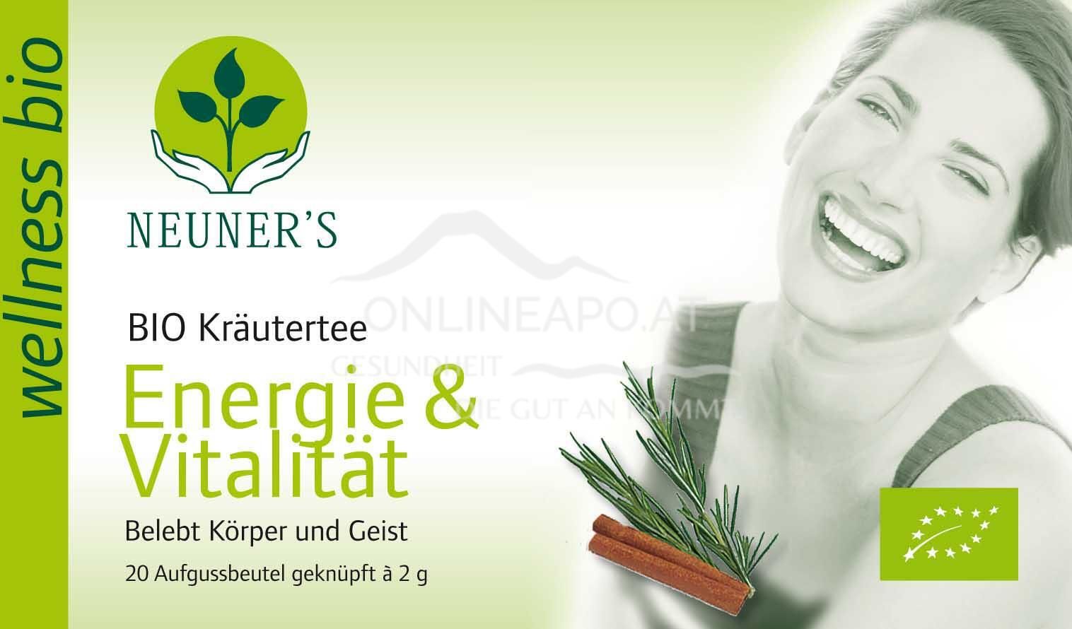 Neuner''s	Energie & Vitalität BIO