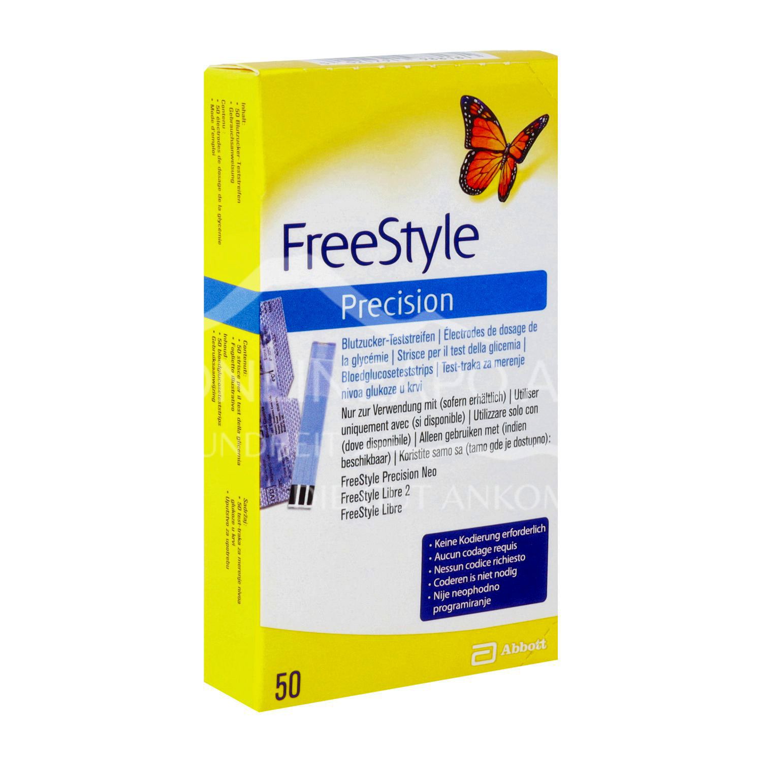 Abbott FreeStyle Precision Blutzucker-Teststreifen